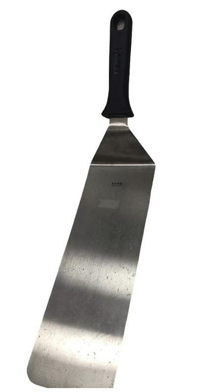 RENA- Metal Spatula Set of 1 Griddle Spatula spatulas Griddle Scraper and Pancake Flipper or Hamburger Turner Stainless Steel Utensil Great for BBQ Grill Flat Top - Image 2
